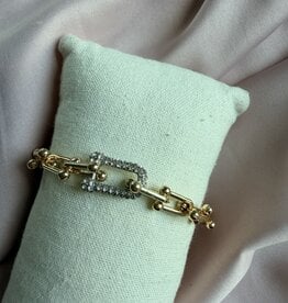Chunky Chain Armband Diamond