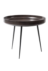 MATER BOWL TABLE LARGE SIRKA GREY STAIN LACQUERED MANGO WOOD