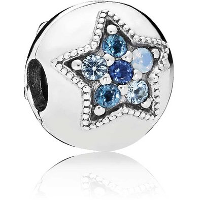 PANDORA BRIGHT STAR CLIP 796380NSBMX PANDORA BRIGHT STAR CLIP 796380NSBMX