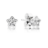 PANDORA SILVER CUBIC ZIRCONIA STARSHINE STUD EARRINGS 290597CZ