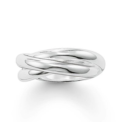 Thomas Sabo SILVER RUSSIAN WEDDING RING TR1918-001-12 Thomas Sabo SILVER RUSSIAN WEDDING RING TR1918-001-12