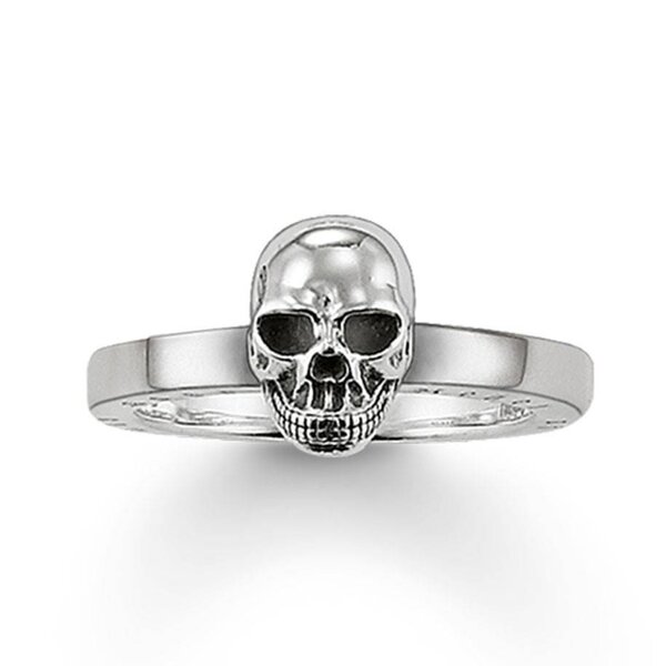 Thomas Sabo SILVER SKULL RING TR1876-001-12