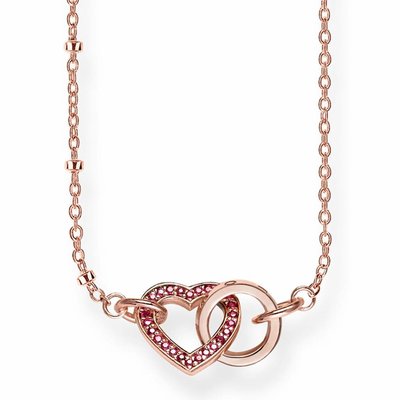 Thomas Sabo TOGETHER HEART NECKLACE KE1646-540-L45V Thomas Sabo TOGETHER HEART NECKLACE KE1646-540-L45V