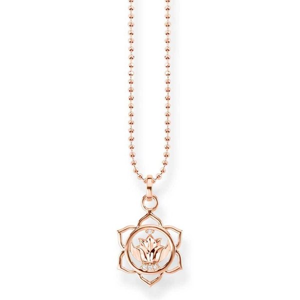 Thomas Sabo SILVER SPLENIC CHAKRA NECKLACE KE1686-416-40