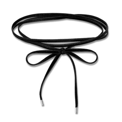 Thomas Sabo BLACK VELVET TIE CHOKER NECKLACE KE1729-331-11 Thomas Sabo BLACK VELVET TIE CHOKER NECKLACE KE1729-331-11