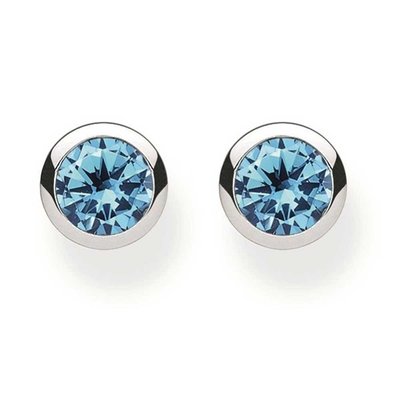Thomas Sabo SILVER BLUE STUD EARRINGS H1962-009-31 Thomas Sabo SILVER BLUE STUD EARRINGS H1962-009-31