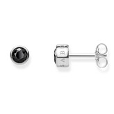 Thomas Sabo STERLING SILVER BLACK STUD EARRINGS H1963-051-11