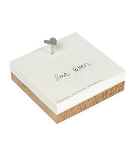 RAUMGESTALT - Bloc notes Love letters