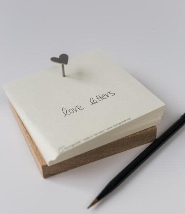 Raumgestalt RAUMGESTALT - Bloc notes Love letters