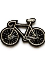 Macon&Lesquoy MOYENNE BROCHE BRODÉE MAIN "VÉLO"