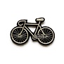 MOYENNE BROCHE BRODÉE MAIN "VÉLO"