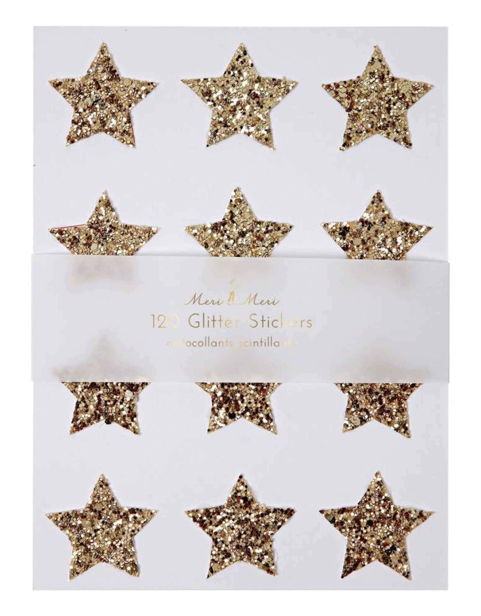 Meri Meri MERI MERI - Stickers à paillettes Etoiles