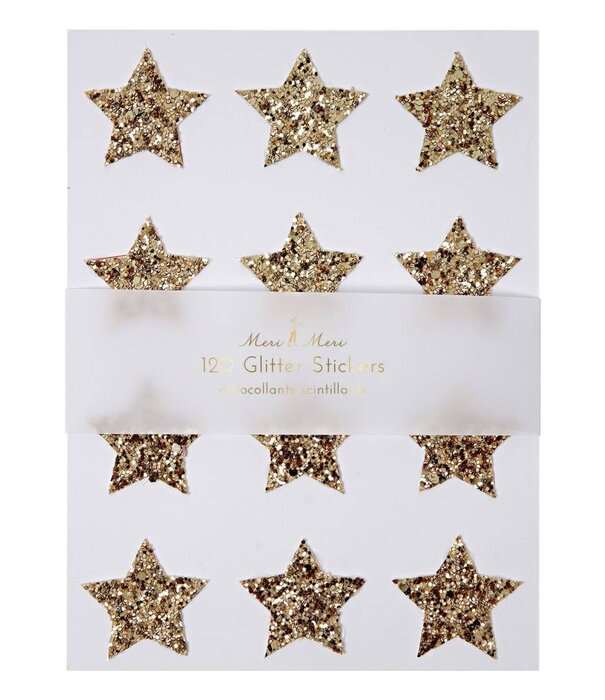 Meri Meri MERI MERI - Stickers à paillettes Etoiles