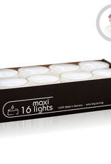 QULT DESIGN - 16 grandes bougies chauffe-plat