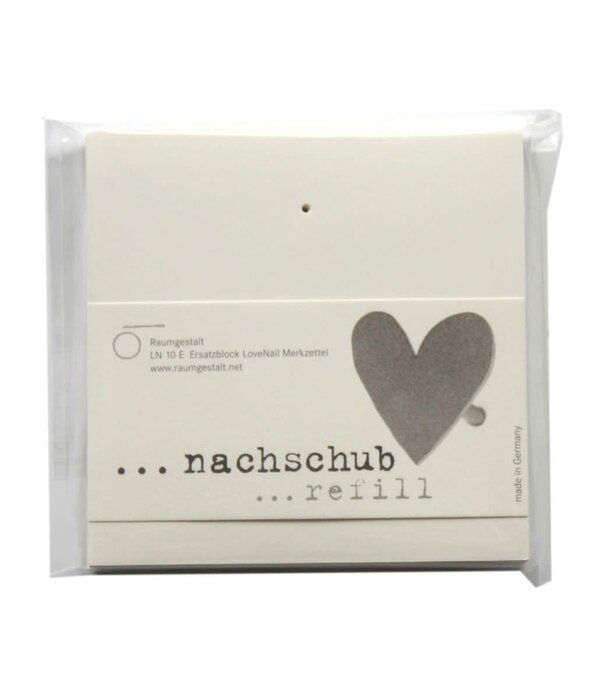 Raumgestalt RAUMGESTALT  - Recharge bloc-notes LoveLetter