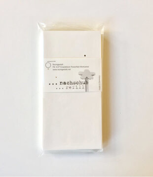 RAUMGESTALT - Recharge bloc-notes FlowerNail