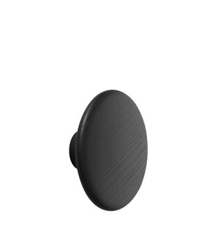 Patère The Dots Wood Black