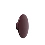 Patère the Dots Wood Burgundy