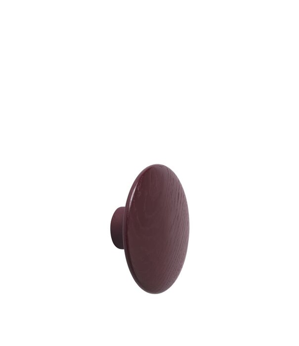 Muuto Patère the Dots Wood Burgundy