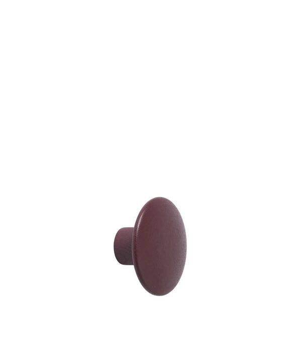 Muuto Patère the Dots Wood Burgundy