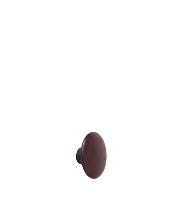 Muuto Patère the Dots Wood Burgundy