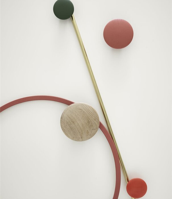 Muuto Patère The Dots Wood Frêne