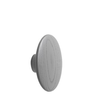 Patère The Dots Wood Dark Grey