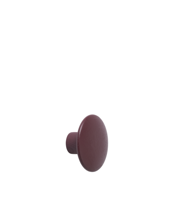 Muuto Patère the Dots Wood Burgundy