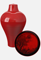 ibride IBRIDE - Service de table Ming / Rouge