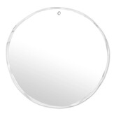 Miroir extra plat biseauté rond - Forme aléatoire 67.5 X 70 cm