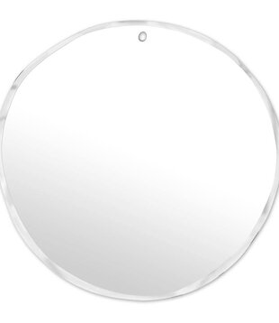 M NUANCE - Miroir extra plat biseauté rond - Forme aléatoire 67.5 X 70 cm