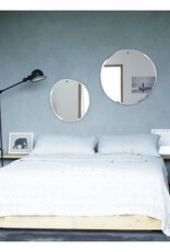 M Nuance Miroir extra plat biseauté rond - Forme aléatoire 67.5 X 70 cm