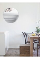 M Nuance Miroir extra plat biseauté rond - Forme aléatoire 67.5 X 70 cm