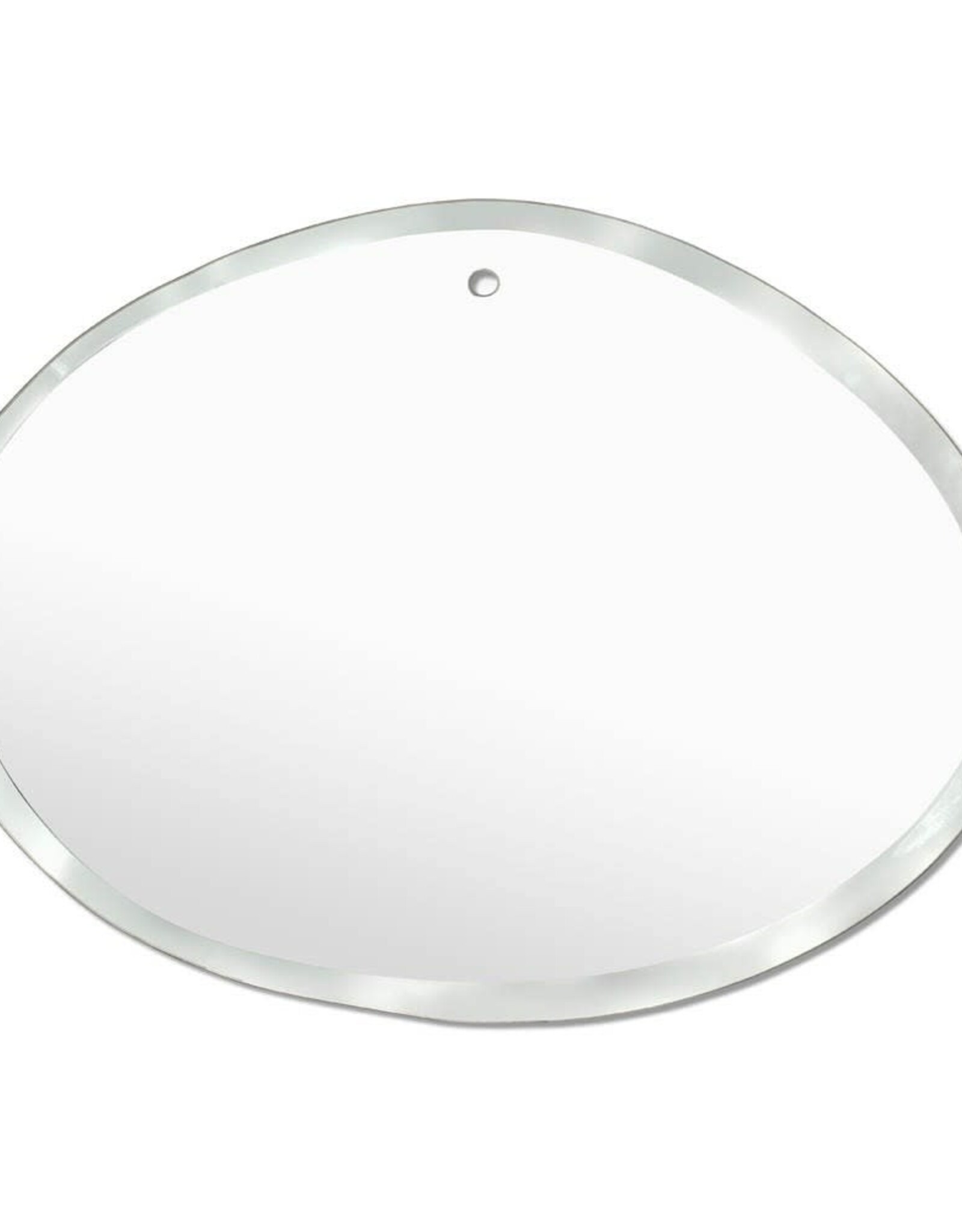 M Nuance Miroir extra plat biseauté rond - Forme aléatoire 55X40 cm