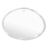 Miroir extra plat biseauté rond - Forme aléatoire 55X40 cm
