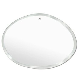 M Nuance M NUANCE - Miroir extra plat biseauté rond - Forme aléatoire 55X40 cm