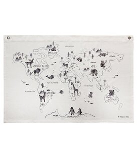 ROSE IN APRIL - La carte du monde