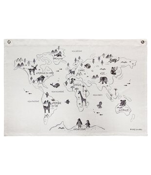 ROSE IN APRIL - La carte du monde