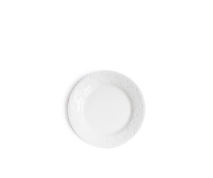 Assiette à dîner Déméter en porcelaine blanche - Alix D. Reynis