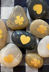 Rader Porte-bonheur Galet Trèfle ou Coeur