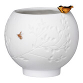 RADER - Photophore  porcelaine - Oiseau doré