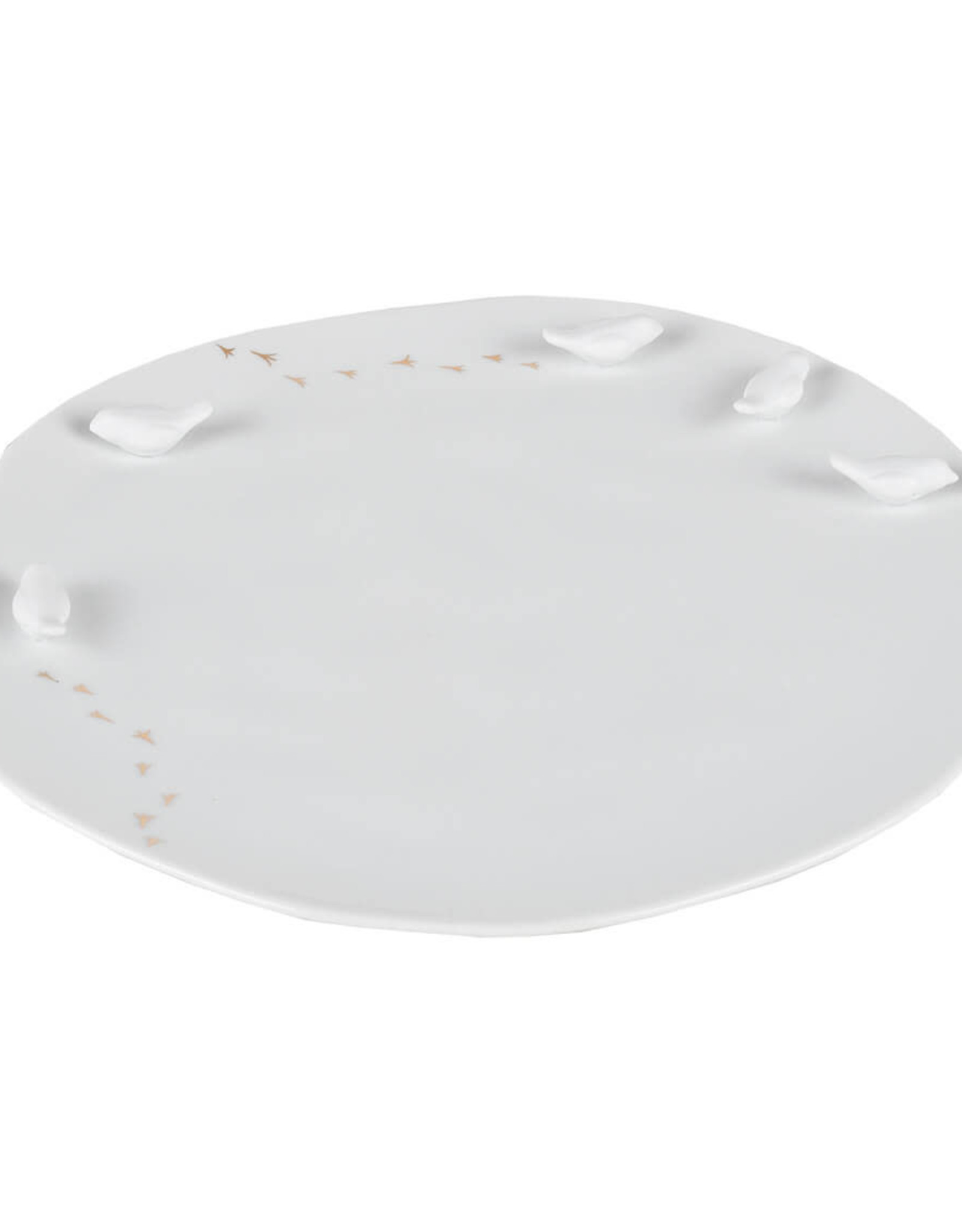 Rader RÄDER - Assiette en porcelaine motif oiseau M