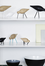 Normann Copenhagen Shorebird S  Noir - Oiseau en bois design