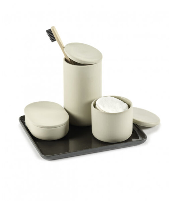 Serax Boite avec Couvercle Rond S Beige Cose