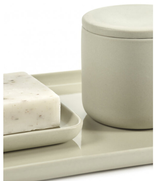 Serax Boite avec Couvercle Rond S Beige Cose