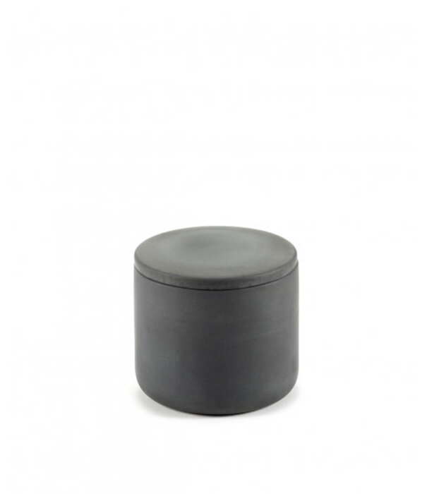 Serax Boite avec Couvercle Rond S Gris Fonce Cose