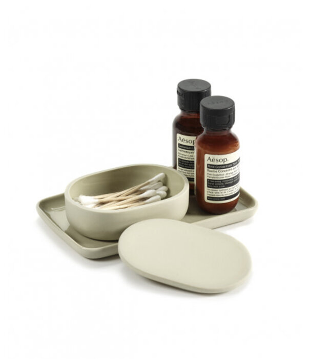 Serax Boite avec Couvercle Oval S Beige Cose