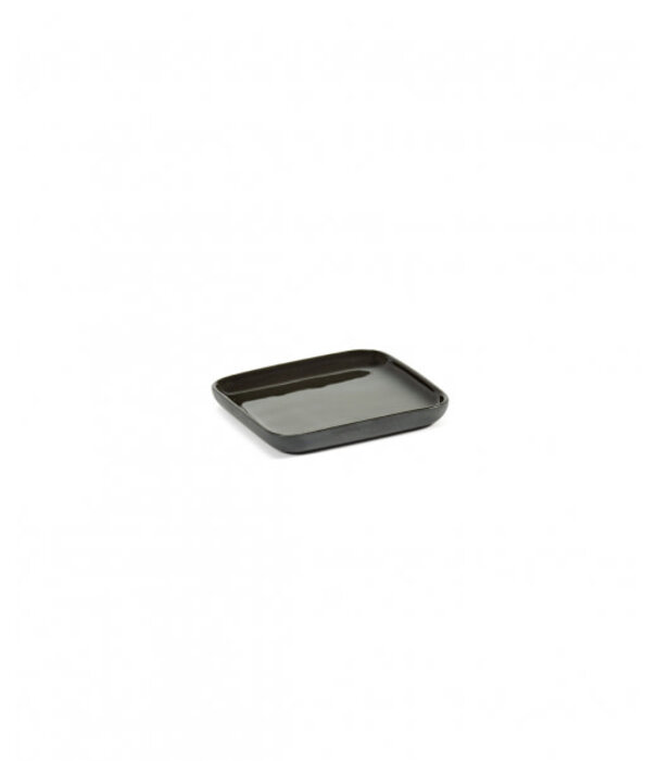 Serax Plateau Carre Gris Foncé Cose