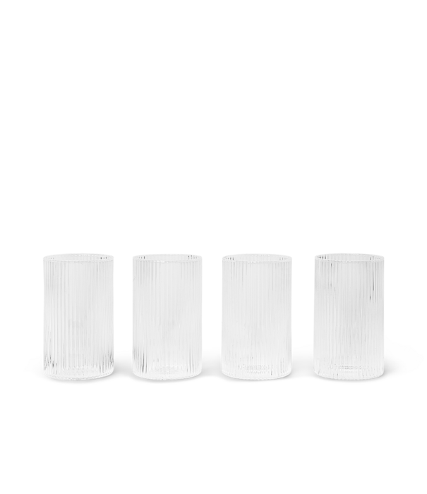 Ferm Living Verrines Ripple Set de 4