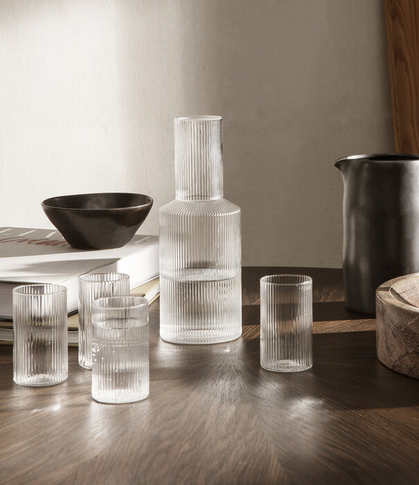Ferm Living Verrines Ripple Set de 4